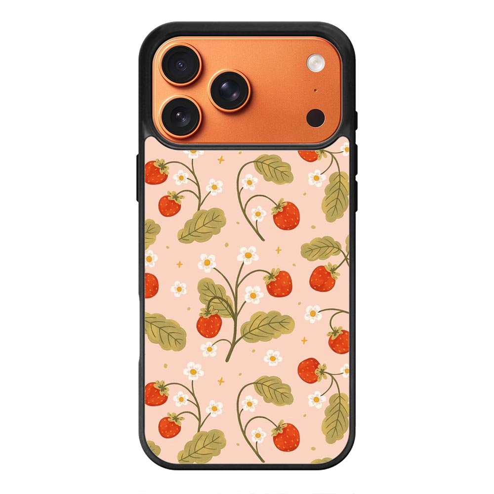 Strawberry Pattern FORL0073 iPhone 17 Pro Max Case