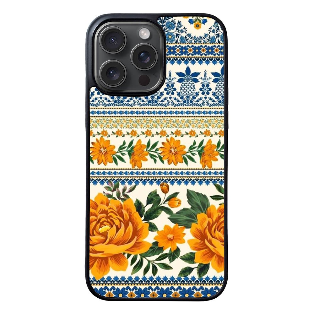 Flower Vintage FORL0074 iPhone 15 Pro Max Case
