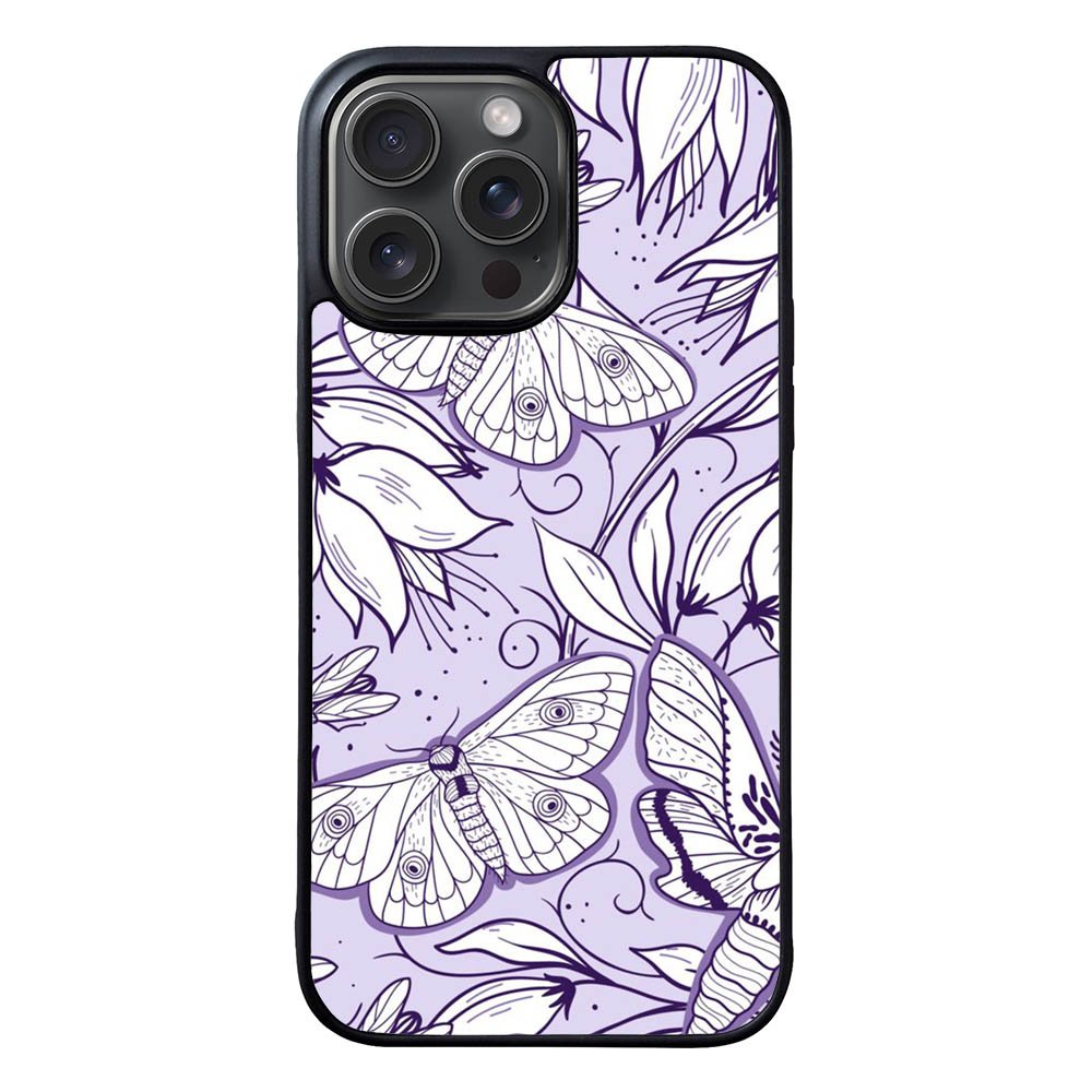 Butterfly Purple FORL0083 iPhone 15 Pro Max Case
