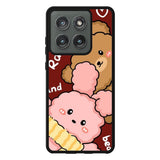 Rabbit and Bear FORL0087 Motorola Moto Edge 2025 Case