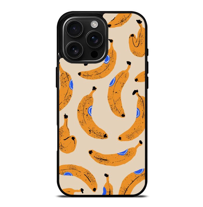 Banana Pattern FORL0101 iPhone 16 Pro Max Case