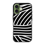 Black White FORL0114 iPhone 17 Case