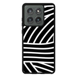 Black White FORL0114 Motorola Moto Edge 2025 Case