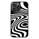 Black White FORL0115 iPhone 15 Pro Max Case