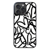 Love Black White FORL0119 iPhone 15 Pro Max Case