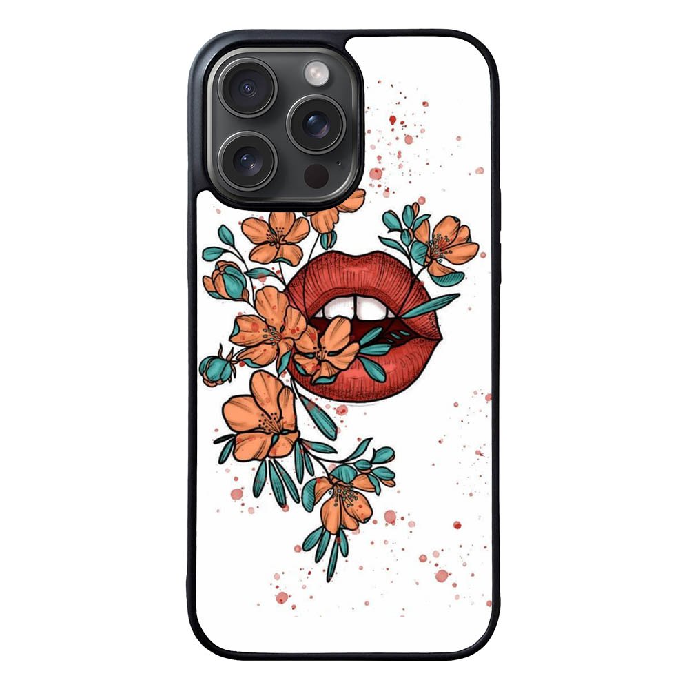 Mouth Flowers FRL0195 iPhone 15 Pro Max Case