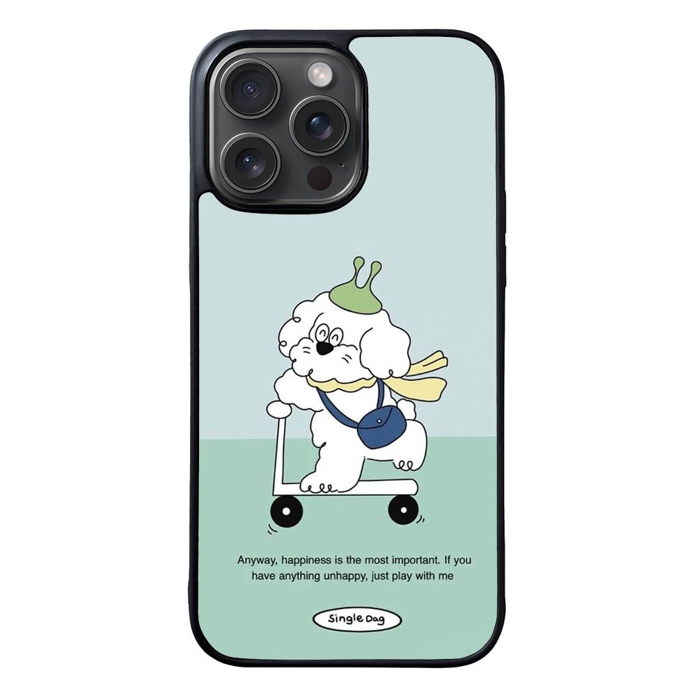 Single Dog FRL0213 iPhone 15 Pro Max Case