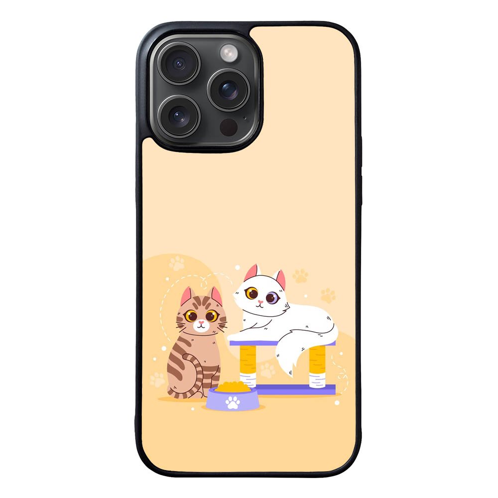 Duo Cute Cat FRL0258 iPhone 15 Pro Max Case