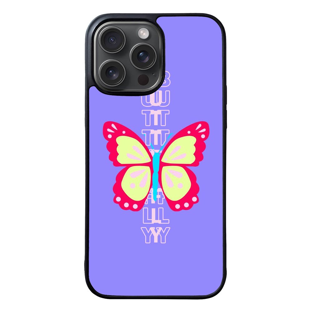 Butterfly Purple FRL0303 iPhone 15 Pro Max Case
