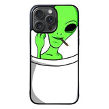 Alien in Pocket Smoking FRL0323 iPhone 15 Pro Max Case