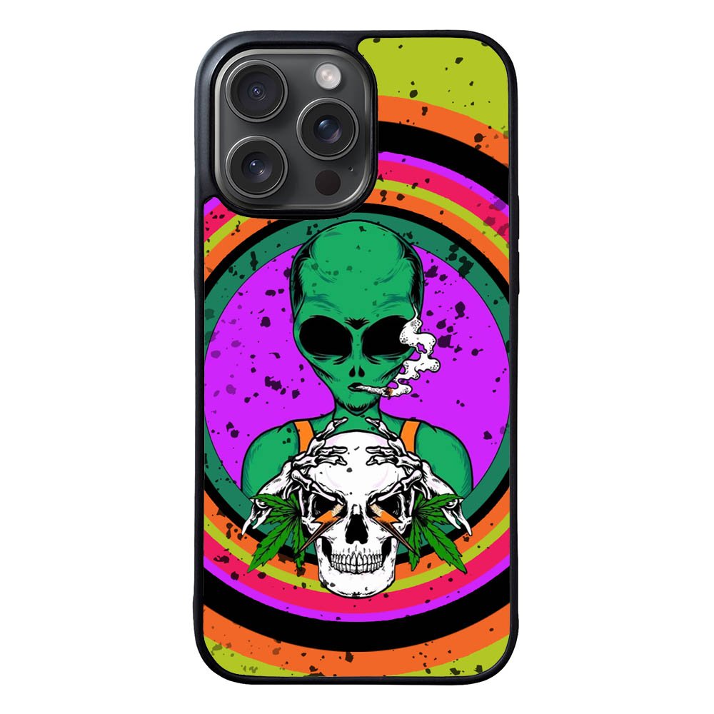 Alien Smoking Fullcolour FRL0326 iPhone 15 Pro Max Case
