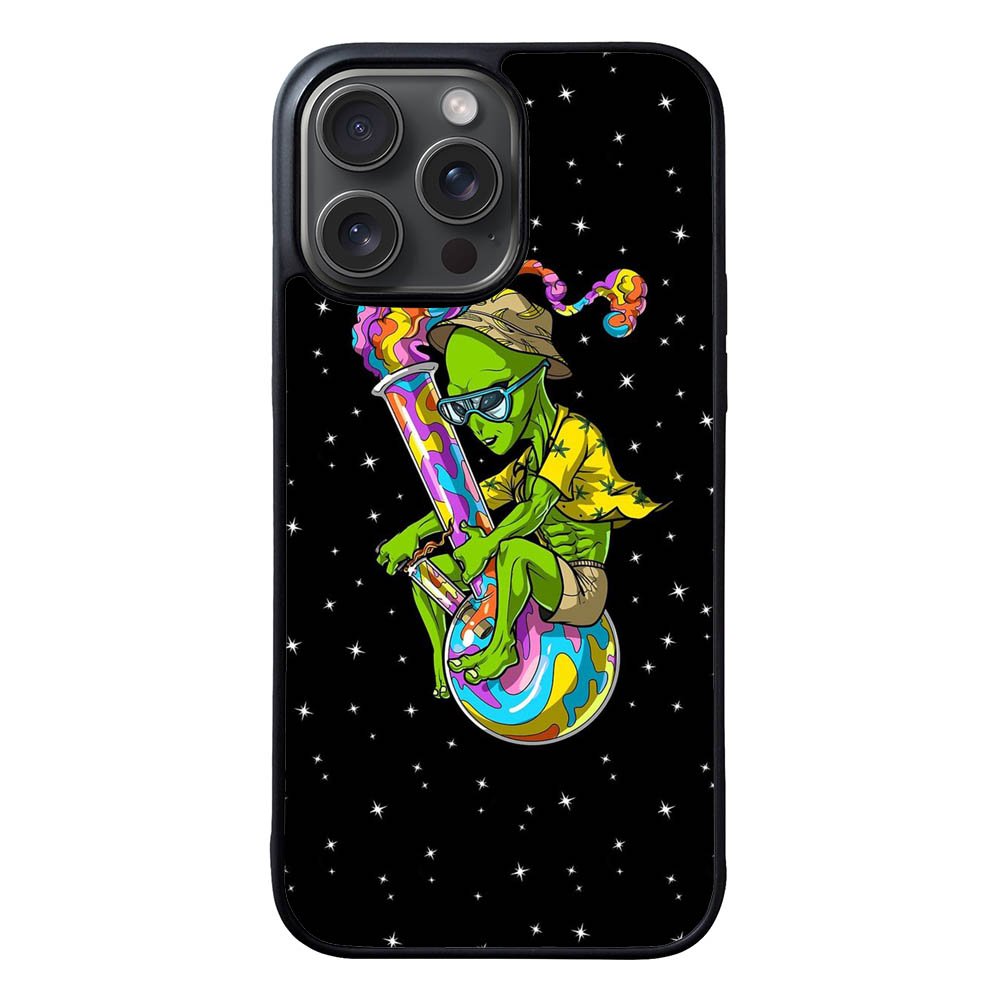 Alien Riding Weed Bong FRL0329 iPhone 15 Pro Max Case