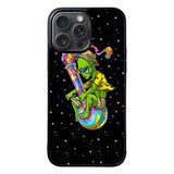 Alien Riding Weed Bong FRL0329 iPhone 15 Pro Max Case
