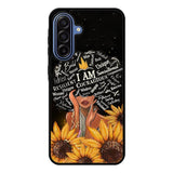 I am Courageous Sunflower FRL0332 Samsung Galaxy A17 Case
