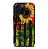 Botanica Sunflower US Flag FRL0334 iPhone 16 Pro Max Case