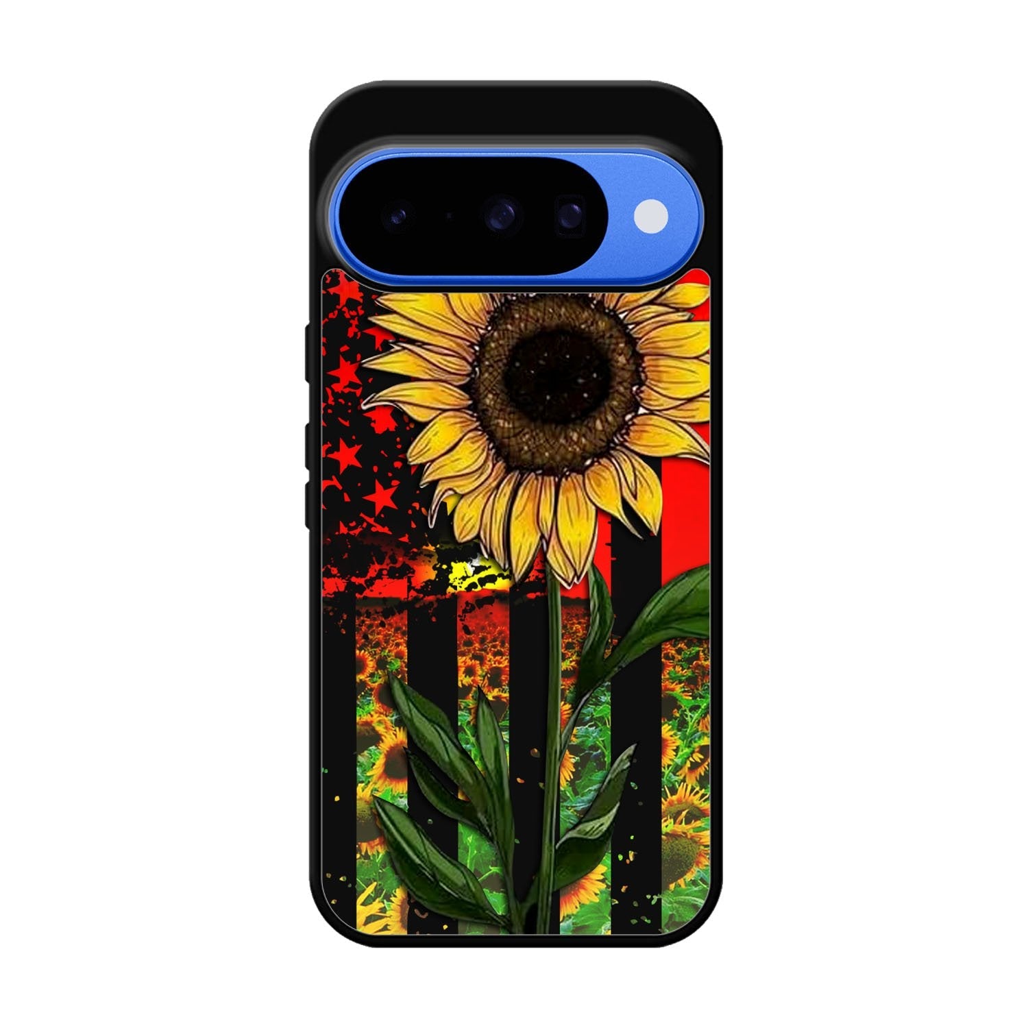 Botanica Sunflower US Flag FRL0334 Google Pixel 10 Case