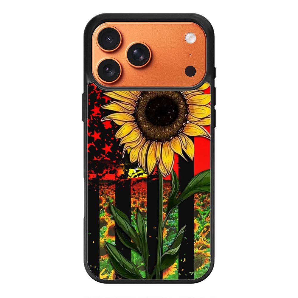 Botanica Sunflower US Flag FRL0334 iPhone 17 Pro Max Case