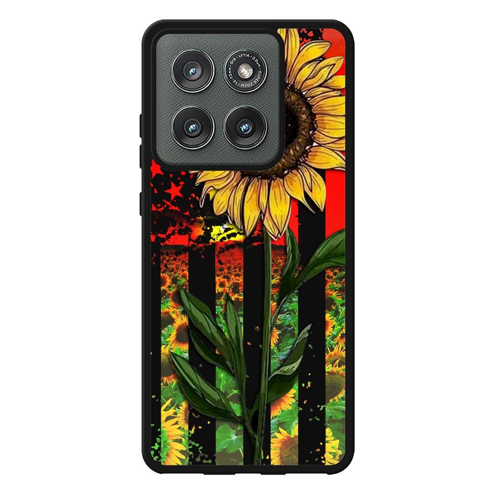 Botanica Sunflower US Flag FRL0334 Motorola Moto Edge 2025 Case