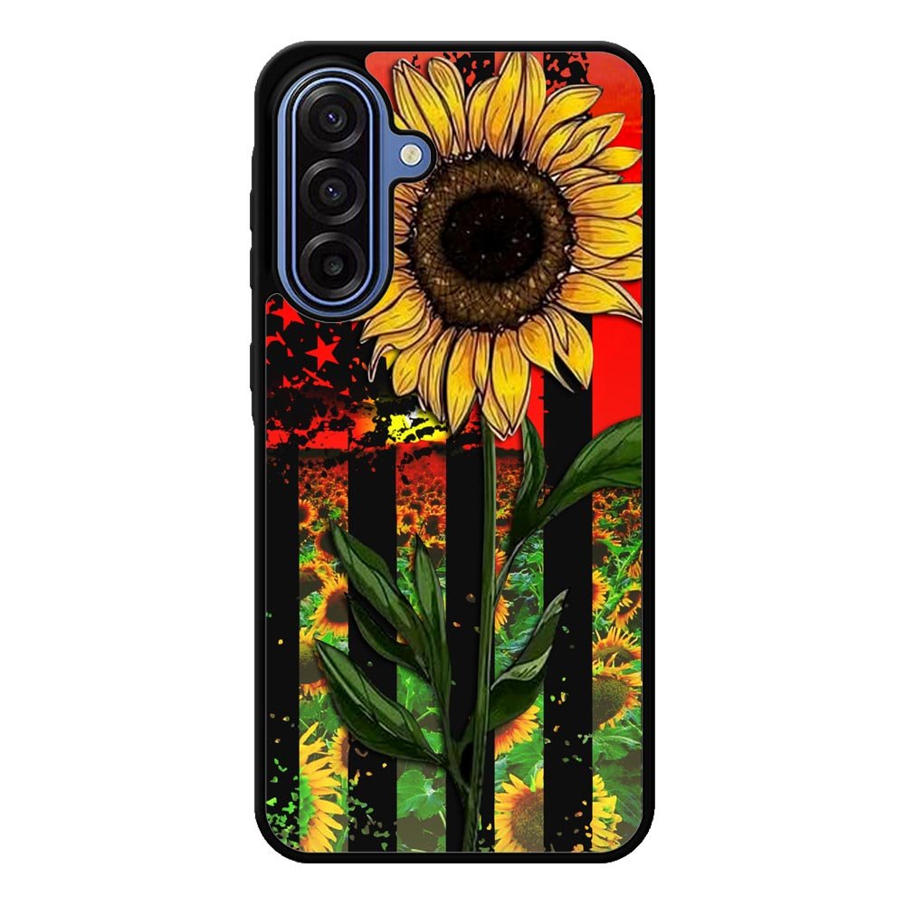 Botanica Sunflower US Flag FRL0334 Samsung Galaxy A17 Case