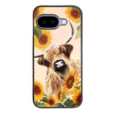 Highland Cow Sunflower FRL0335 Google Pixel 10A Case