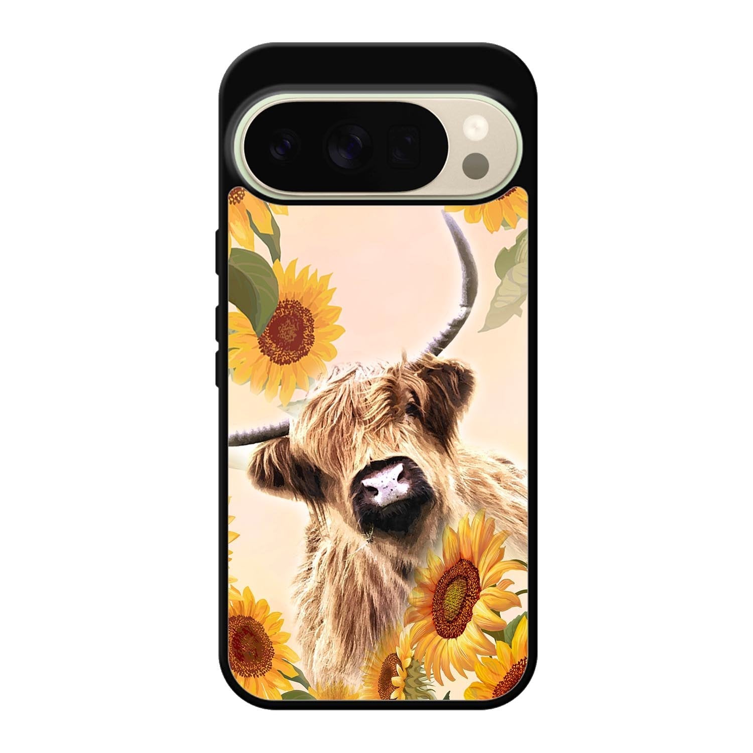 Highland Cow Sunflower FRL0335 Google Pixel 10 Pro XL Case