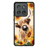 Highland Cow Sunflower FRL0335 Motorola Moto Edge 2025 Case