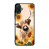 Highland Cow Sunflower FRL0335 Samsung Galaxy A07 Case