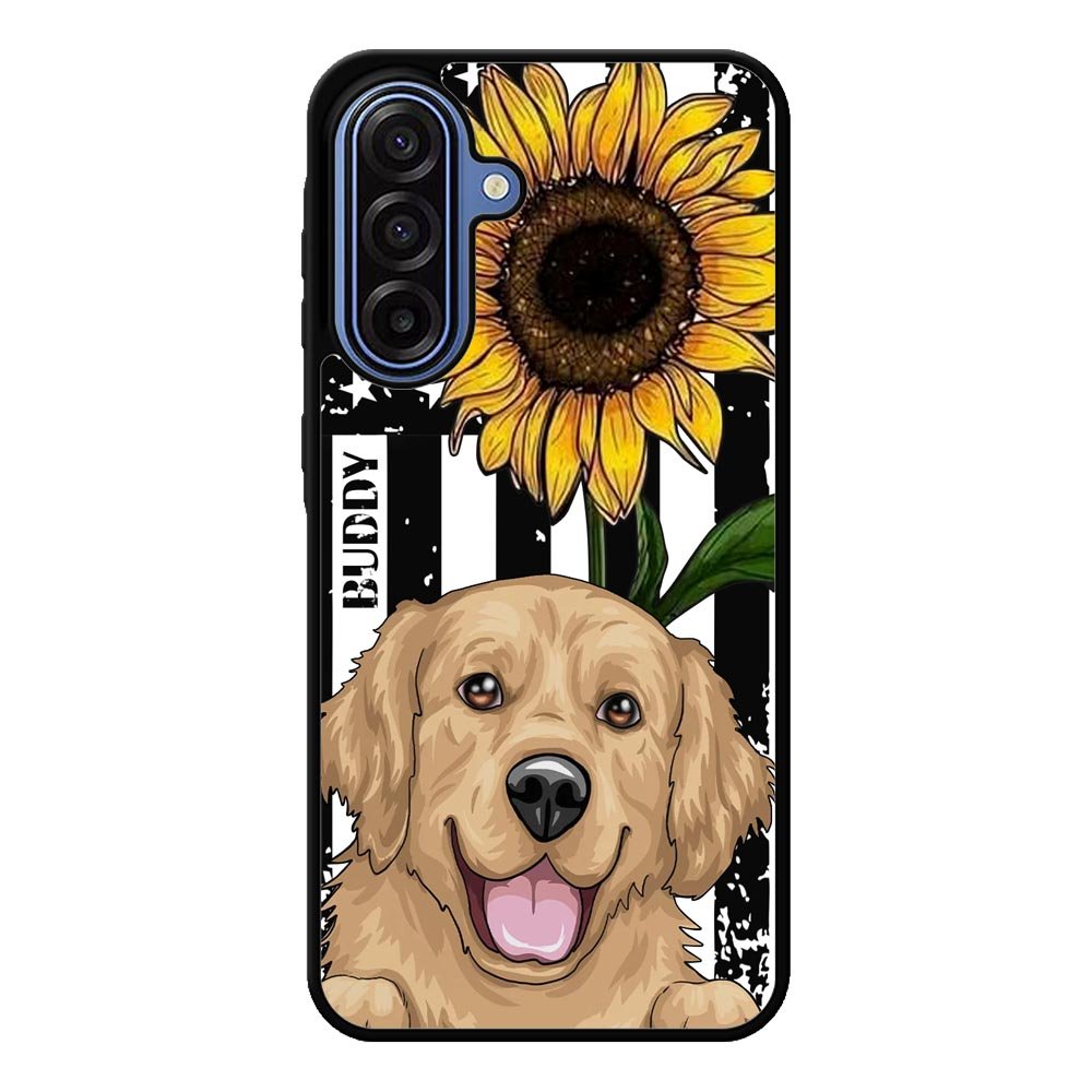 Buddy With Sunflower US Flag FRL0337 Samsung Galaxy A17 Case