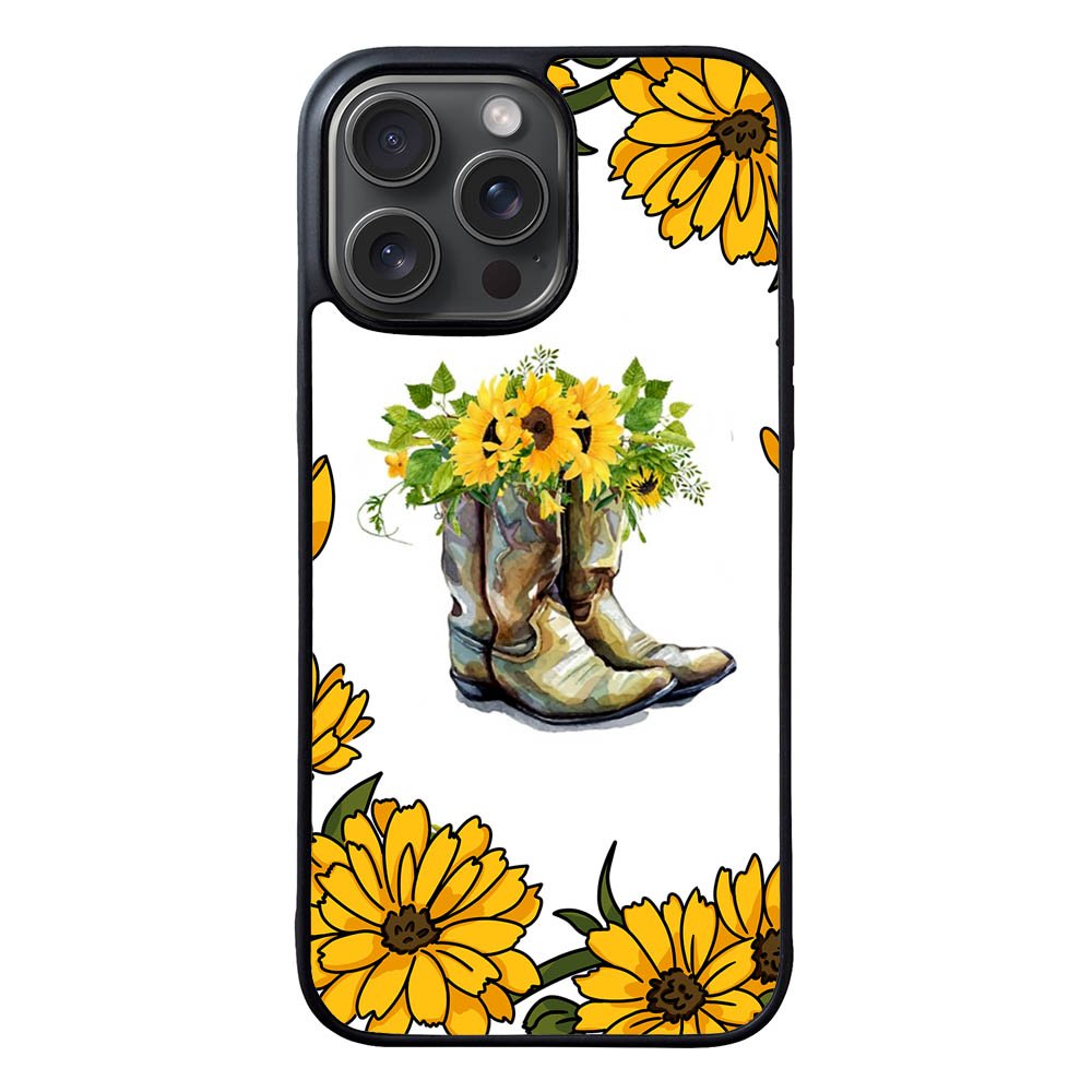 I Love My Boots Sunflower FRL0339 iPhone 15 Pro Max Case