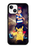 Pokemon Ash And Pikachu iPhone 14 Plus Case QC9391