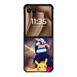 Pokemon Ash And Pikachu Motorola Moto RAZR Plus 2025 Case OV9391