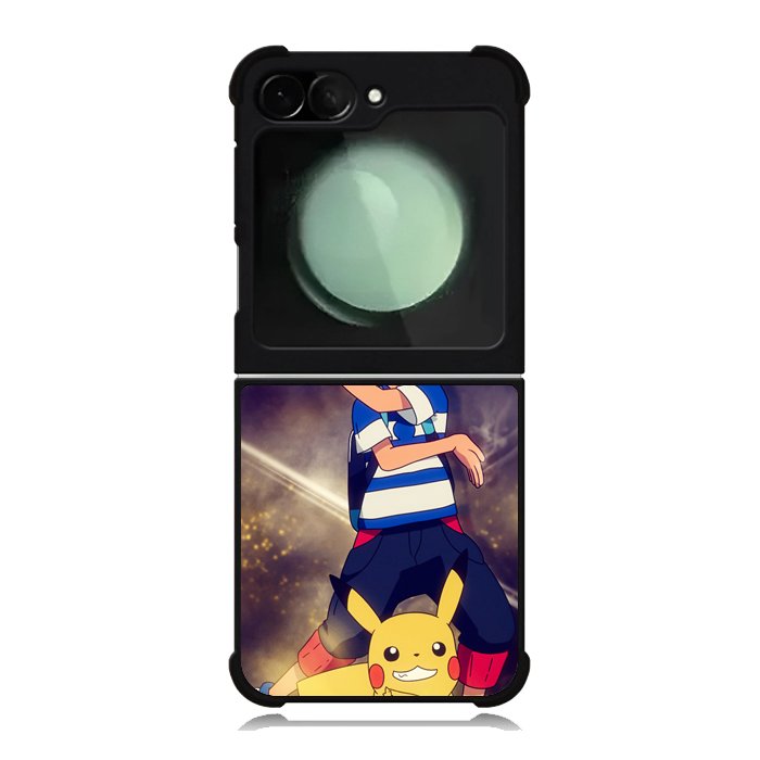 Pokemon Ash And Pikachu Samsung Galaxy Z Flip 6 5G 2024 Case OV9391
