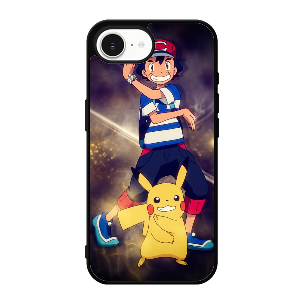 Pokemon Ash And Pikachu iPhone 17e Case OV9391