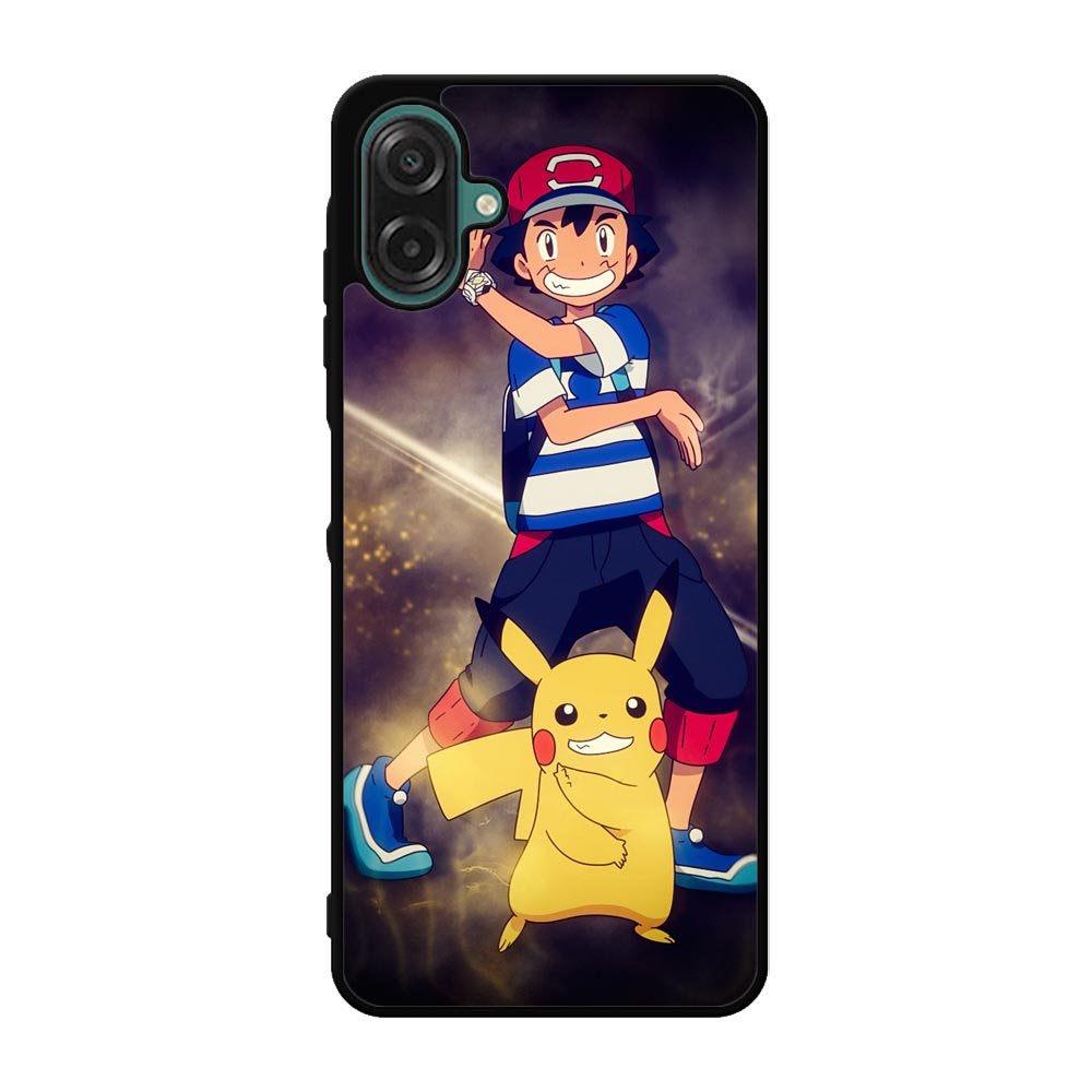 Pokemon Ash And Pikachu Samsung Galaxy A07 Case OV9391