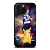 Pokemon Ash And Pikachu iPhone 16 Pro Case OV9391