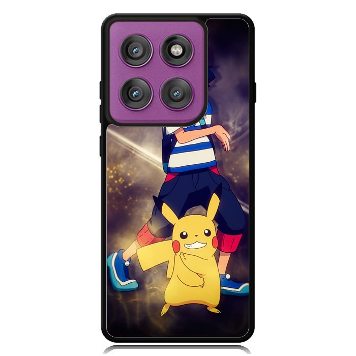 Pokemon Ash And Pikachu Motorola Moto Edge 2025 | Moto Edge 60 Fusion | Moto Edge 60 Pro Case OV9391