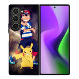 Pokemon Ash And Pikachu Samsung Galaxy Z Fold 6 5G 2024 Case OV9391