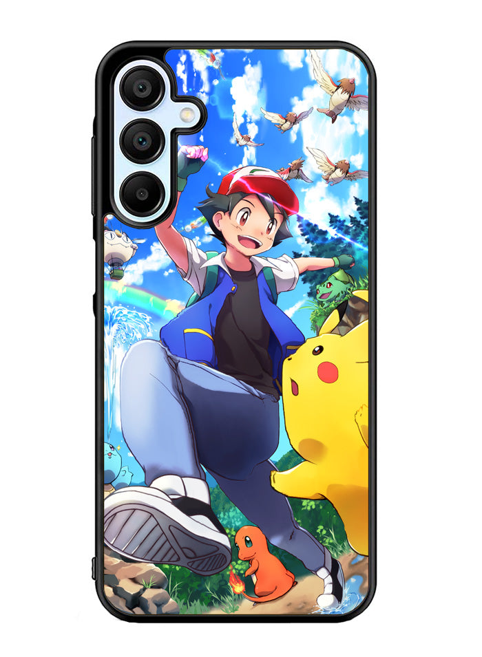 Pokemon Ash And Pikachu Samsung Galaxy A35 5G Case OV9392