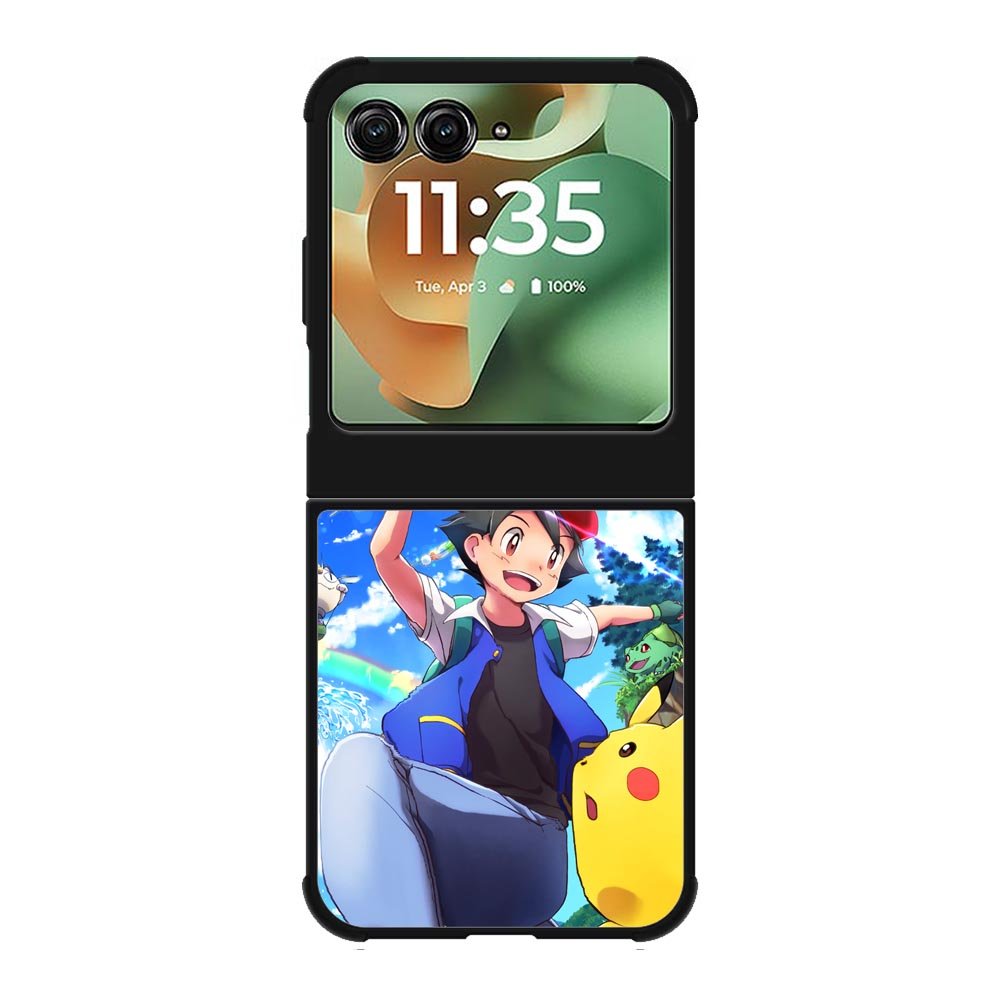 Pokemon Ash And Pikachu Motorola Moto RAZR 2025 Case OV9392