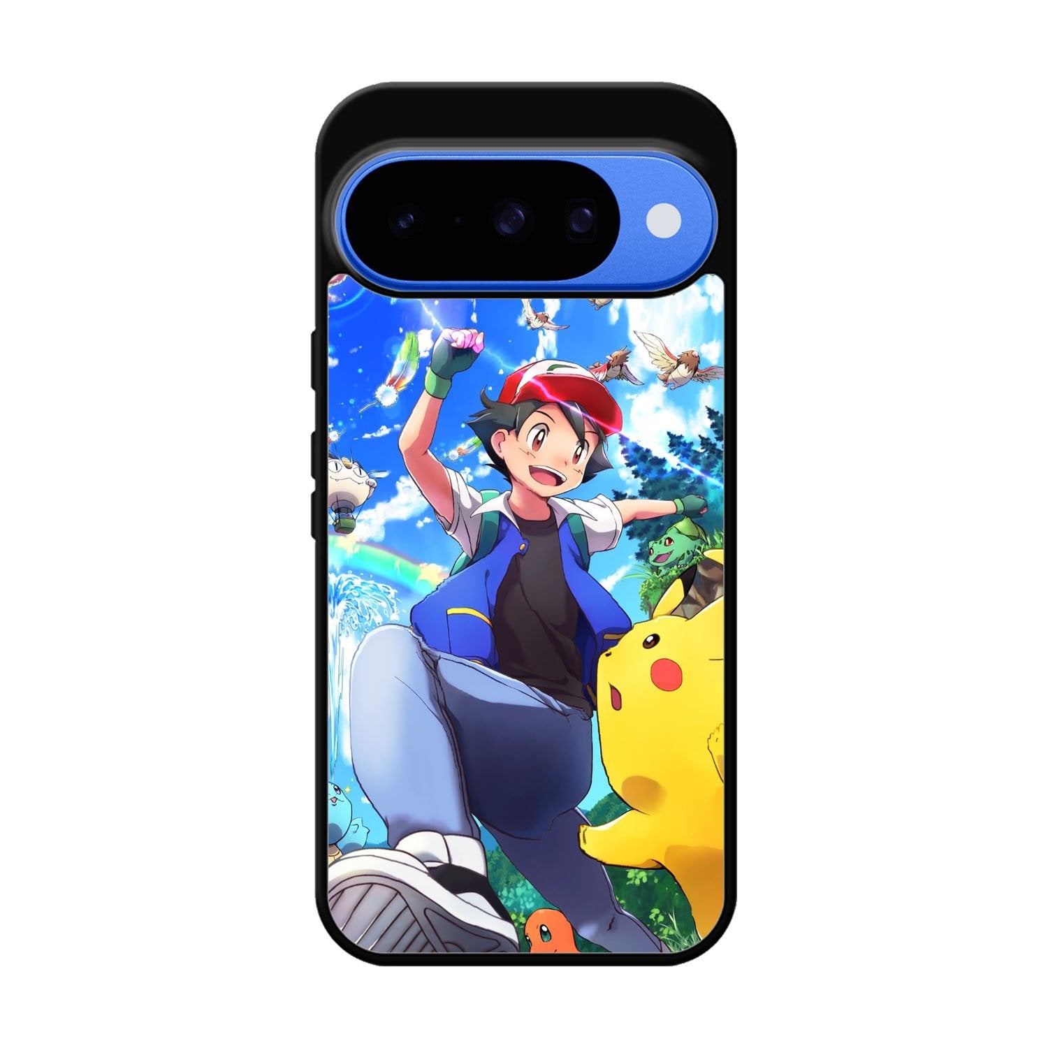 Pokemon Ash And Pikachu Google Pixel 10 Case QC9392