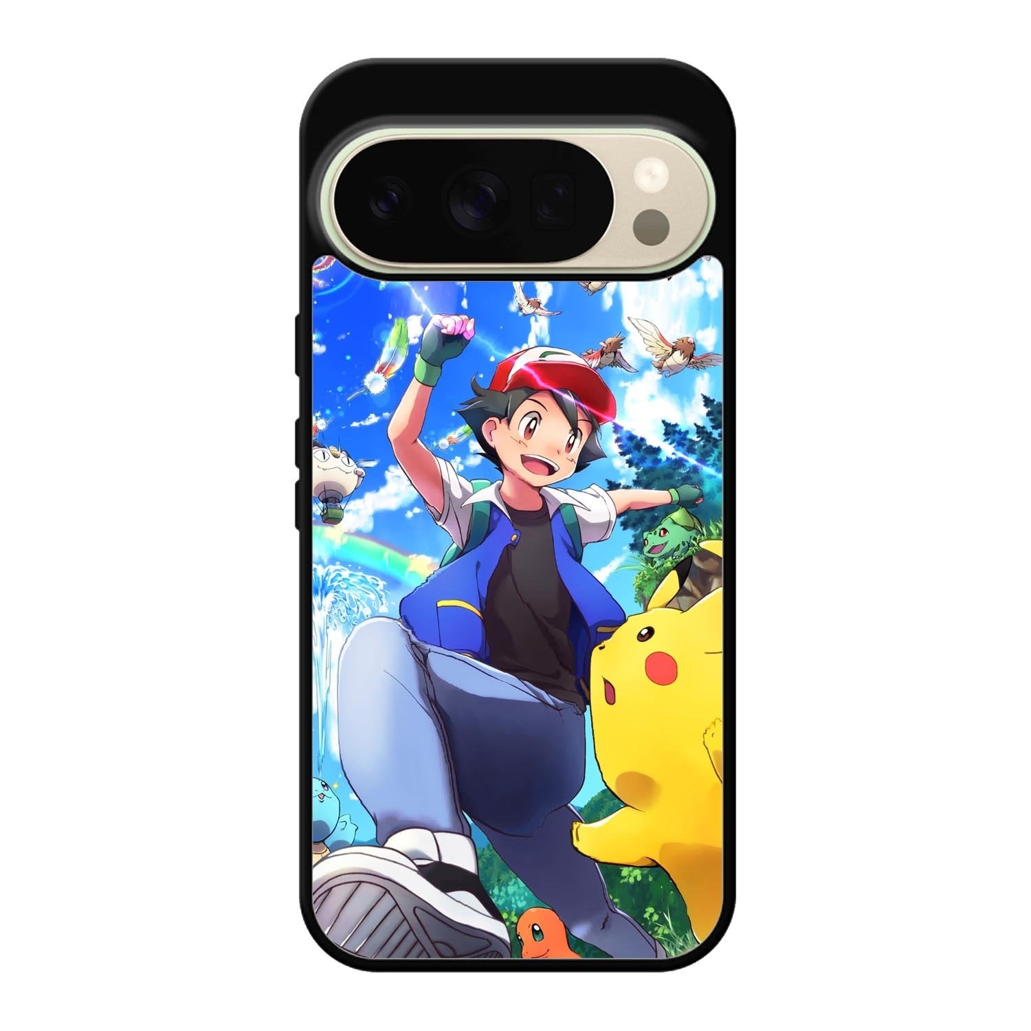 Pokemon Ash And Pikachu Google Pixel 10 Pro XL Case QC9392