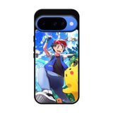 Pokemon Ash And Pikachu Google Pixel 10 Case QC9392