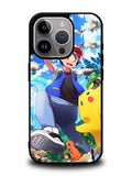 Pokemon Ash And Pikachu iPhone 16 Pro Case OV9392