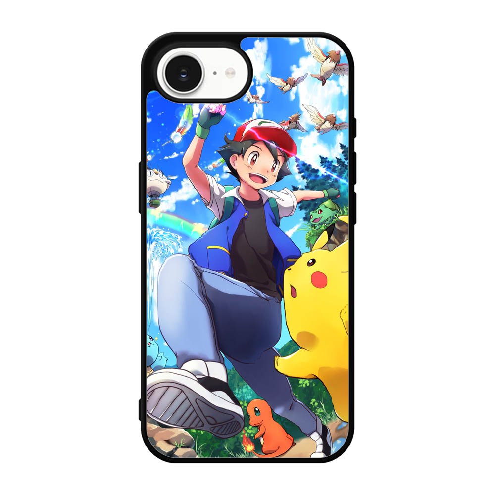 Pokemon Ash And Pikachu iPhone 17e Case QC9392