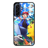 Pokemon Ash And Pikachu Samsung Galaxy A17 Case QC9392