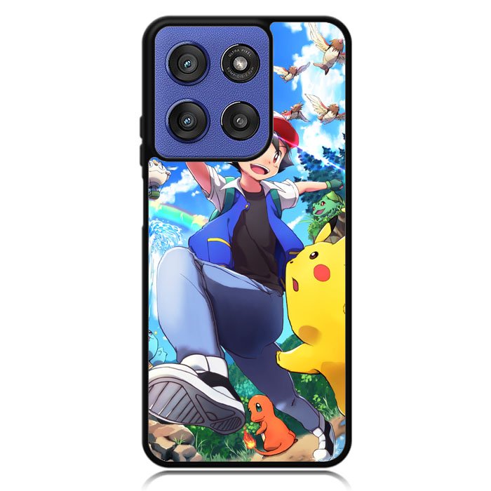 Pokemon Ash And Pikachu Motorola Moto G Stylus 5G 2025 Case OV9392