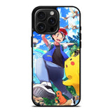 Pokemon Ash And Pikachu iPhone 16 Pro Max Case OV9392