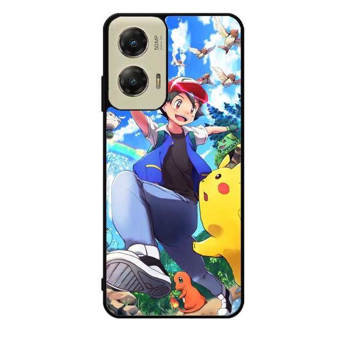 Pokemon Ash And Pikachu Motorola Moto G Stylus 5G 2024 Case OV9392