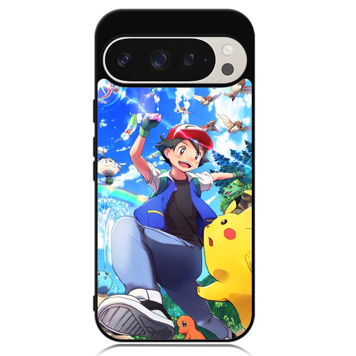 Pokemon Ash And Pikachu Google Pixel 9 | Pixel 9 Pro Case OV9392