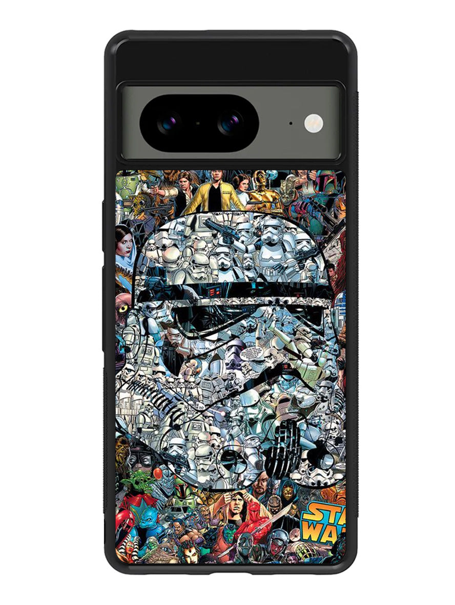 Pattern Darth Vader Star Wars Google Pixel 8 Case QC7977